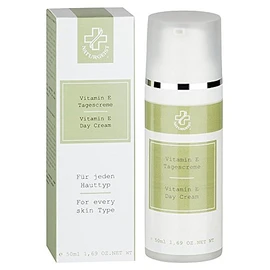 Hagina Vitamin E Day Cream 50 ml, High-Quality Day Cream with Smoothing Properties of Vitamin E, for All Skin Types