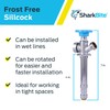 SharkBite 4 Inch Frost Free Sillcock, 1/2 x 3/4 Inch