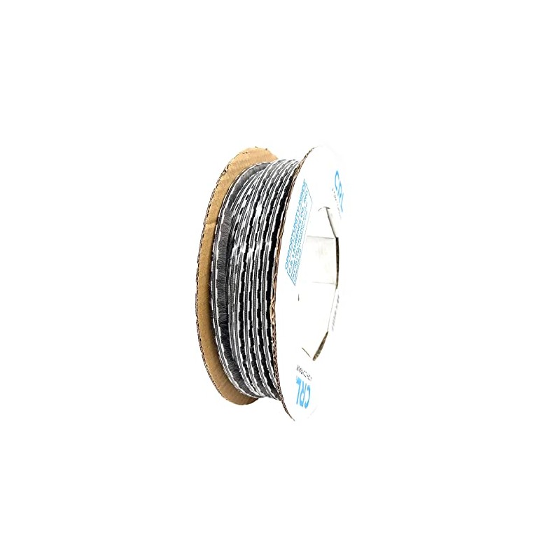 CRL Z78216C Zipper Pile Weatherstrip .187" Backing - .350" Pile