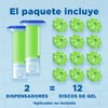 Pato Discos Activos para Inodoro, Gel Limpiador Continuo para Sanitarios,