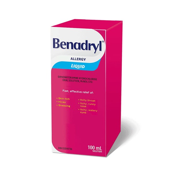BENADRYL Liquid Elixir, 100ml