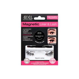 Ardell Professional Magnetic Liner & Lash - Magnetic Eyeliner with 1 Pair of Magnetic Eyelashes, Easy to Apply, Waterproof and Reusable Black