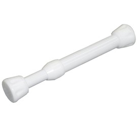 Heian Shindo SMP-13 Tension Rod, Gap Storage, White, Load Capacity 4.4 lbs (2 kg), Width 8.3 - 11.6 inches (21 - 29.5 cm), Pipe Diameter 0.5 - 0.4 inches (1.3 - 1.0 cm)
