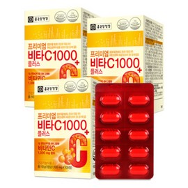 Chong Kun Dang Premium Vita C 1000 Plus 300 tablets, 10 month supply / 종근당 프리미엄 비타C 1000 플러스 300정 10개월분