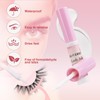 Strip Lashes Kit Fluffy False Eyelashes With Strip Lash Glue