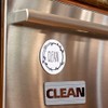 Dishwasher Magnet Clean Dirty Sign Double Sided Strong Kitchen Flip