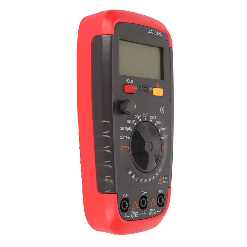 Digital Capacitance Meter 0.1pF to 20,000uF High Accuracy Backlit Function
