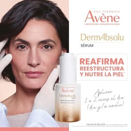 AVENE DermAbsolu Sérum, Concentrado Reafirmante con Bakuchiol, Glicoleol y Polifenoles de Vainilla, 30 ml