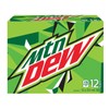 Mountain Dew Soft Drink, 355mL/12 fl. oz., Cans, 12pk, {Imported