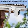 2Pack Adjustable Gutter Mount for 𝐑𝐢𝐧𝐠 Stick Up Cam/𝐑𝐢𝐧𝐠 Spotlight