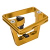 Folding Bike Front Carrier Adapter Aluminium Alloy Hollow Carved Mount