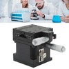 Manual Linear Stage Aluminum Alloy Black Anodized Surface XZ Axes