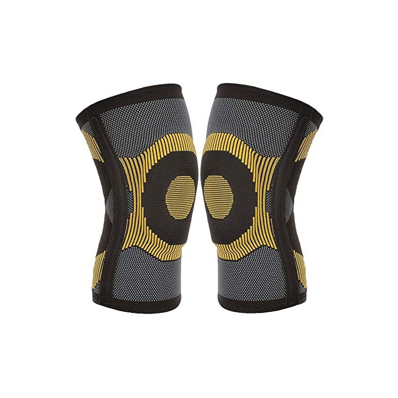Solace Care 1 Pair Knee Elastic Compression Sleeve Support Brace