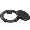 Bememo 2 Inch Patio Table Umbrella Hole Ring and Cap