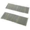 ZDingTech 50pcs 3mm x 25mm Dowel Pins,3mm Metal Dowel pins