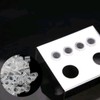 Ink Caps Cups, 100 Pieces Disposable Ink Cap, Plastic Ink