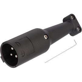 48V Charger Cord Plug & Charger Receptacle for Club Car DS Precedent Golf Carts 1995 Up #101828901#101802101#103375501 (DS/Precedent Charger Handle Plug)