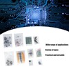 Electronic Component Kit PCB LED Diode Electrolytic Capacitor Resistor Transistor