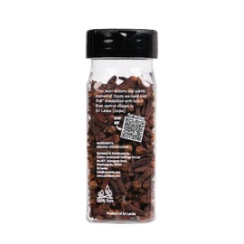 CANELATÉ Organic Cloves Whole 30g (1.06oz) - Packed at the source, 100% pure, High Eugenol Cloves from small holder farmers in Sri Lanka