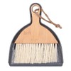 White Magic Bamboo/Recycled Eco Basics Mini Dustpan/Brush Indoor/Outdoor Set
