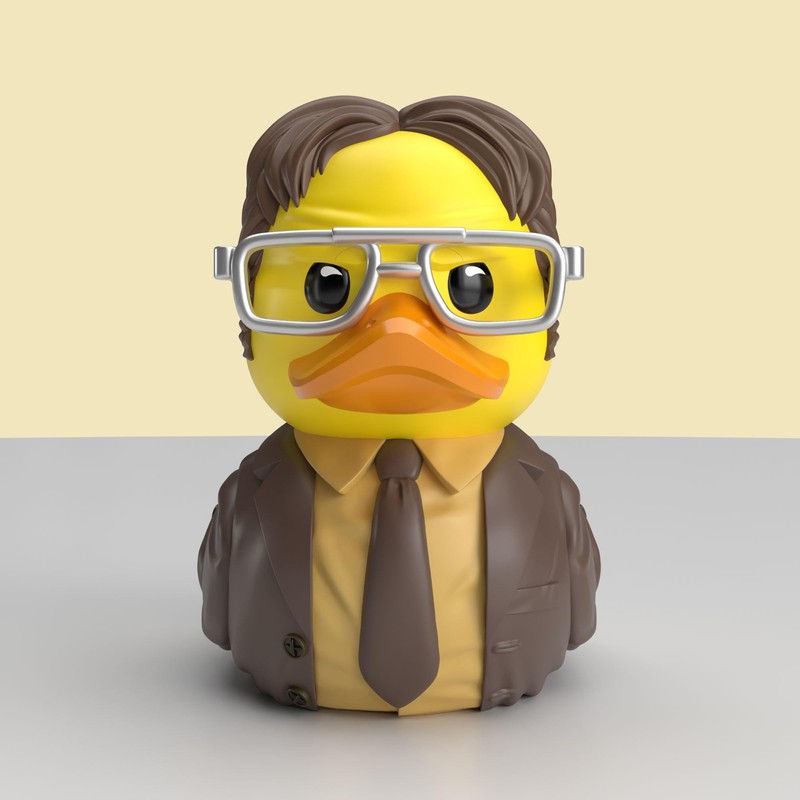TUBBZ Mini: The Office - Dwight Schrute Cosplaying Rubber Duck