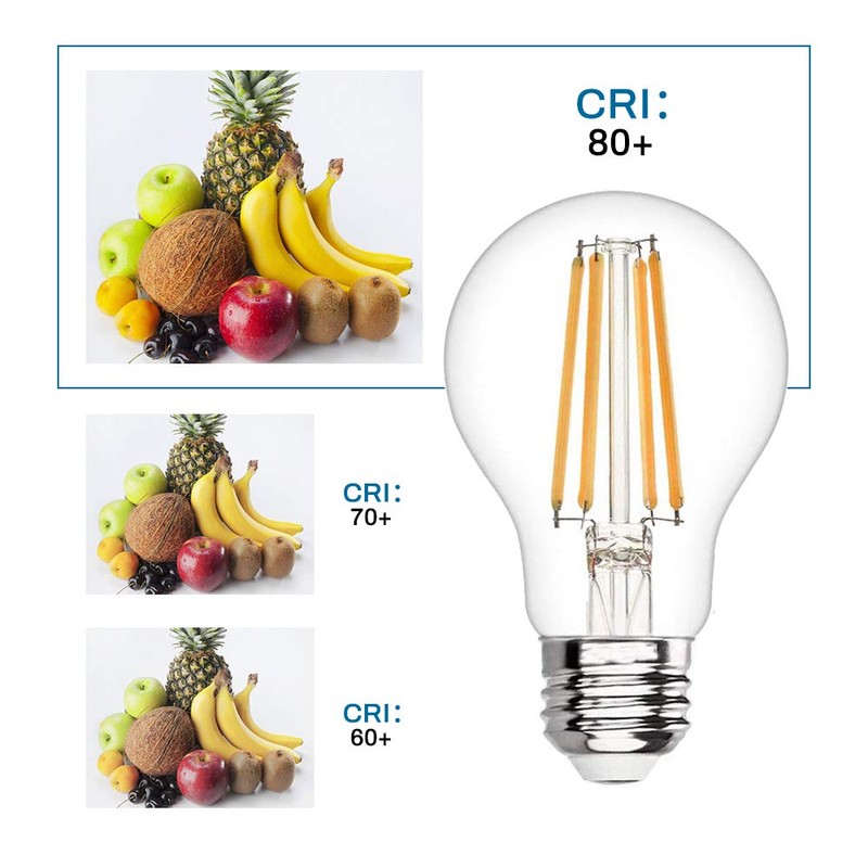 2200k Led Light Bulb,Vintage A19 Edison Bulbs,Dimmable amber Light Bulbs,Warm
