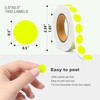 TRTAPE 1/2 Inch Circle Sticker Labels,Pack of 1000 Round Color