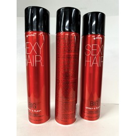 Sexy Hair Big Sexy Hair Spray and Play Volumizing Hairspray 10 oz 3 Pack