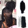 Human Hair Springy Twist Hair Extensions Afro Kinky Bulk Hair