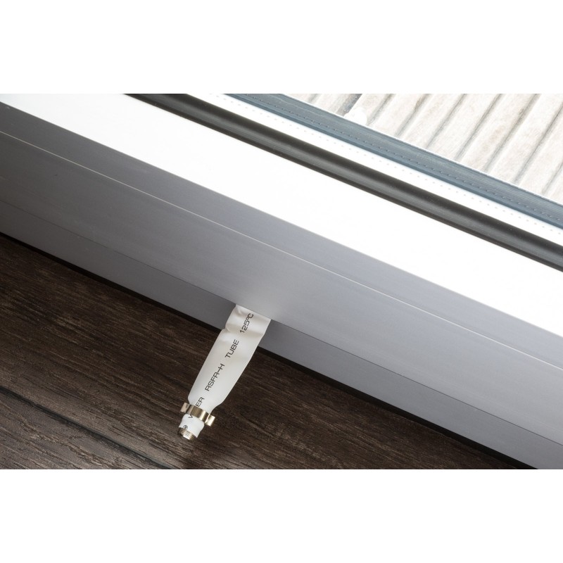POPPSTAR 2x 21.5 cm SAT Window Feed-Through (2 mm Window