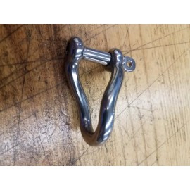KONG K1610 316 GRADE 5/16" STAINLESS STEEL TWISTED SHACKLE