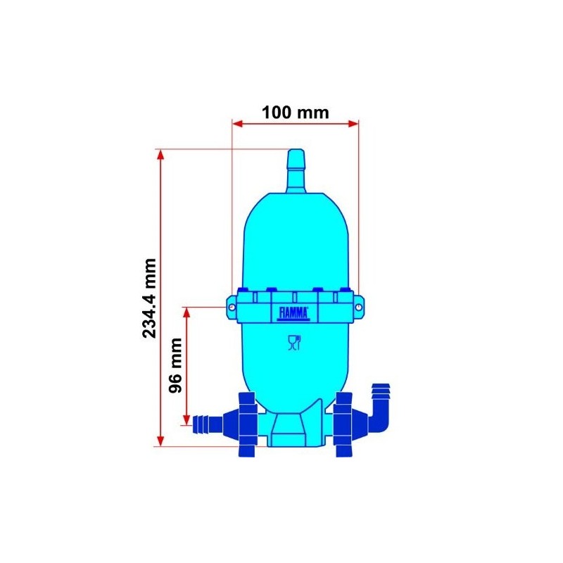Fiamma Accumulator Tank A 20