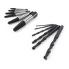 12Pcs Steel Screw Extractors and Drill Bits Guide Set Broken