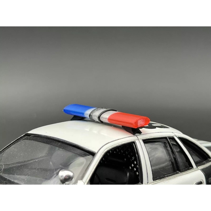 LED Ready Lightbar 1/24 25 LED Ready Jetstrobe Jetstream Lightbar