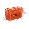 EasyPAG Office Mesh Desk Tidy Versatile Stationery Storage Desktop Organiser