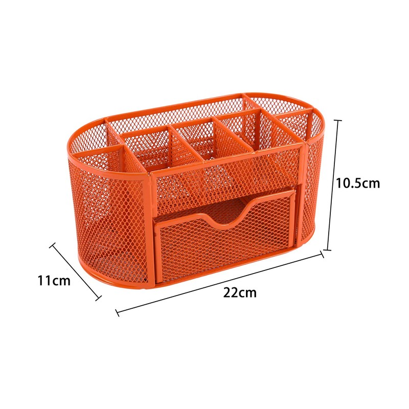 EasyPAG Office Mesh Desk Tidy Versatile Stationery Storage Desktop Organiser