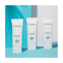 코리아나 [Koreana] Mild soothing sun cream 40ml 1+1+1 / [코리아나] 마일드 수딩 선크림40ml 1+1+1