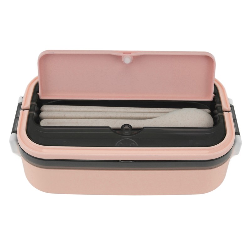Bento Lunch Box 316 Stainless Steel 700ml Capacity Leakproof Microwave