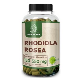 Rhodiola Rosea Raíces Zen Energía Memoria 150 Caps Sabor