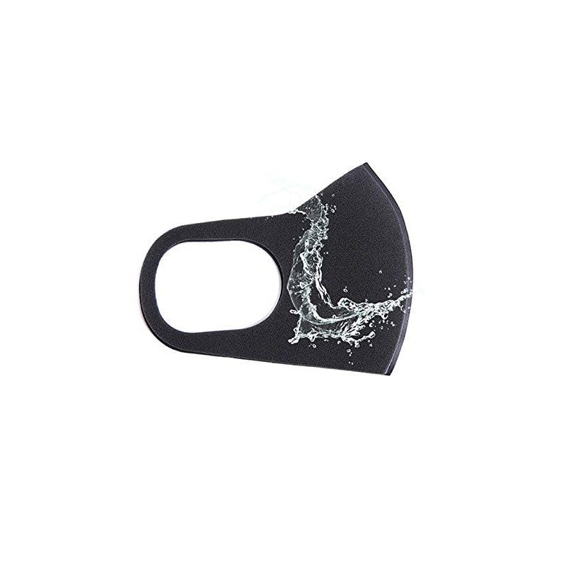 Spring and Summer, Polyurethane Sponge, Washable Mask, Set of 5,