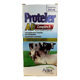 2 Pack. Proteler Ad Complejo B 250 Ml Inmunoestimulante Caseína, Lactosa, Vitaminas