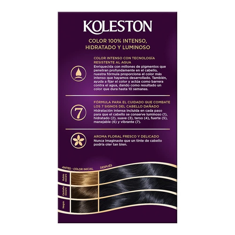 Koleston Tinte Permanente 28 Negro Azulado