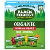 Black Forest Organic Gummy Bears Candy, 0.8 Ounce Pouches (65