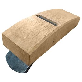 常三郎 春蘭 Warping 鉋 Push (Back) with Gold Quercus myrsinaefolia 36 mm