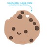 Nuby All Silicone Chocolate Chip Cookie and Chocolate Bar Teether