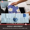 GUOYUANGLO Swedish Dishcloths for Kitchen Cellulose Sponge Cloths No Odor