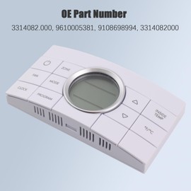 3314082.000 RV Thermostat Multi-Zone Comfort Control Center 2 10-Button White Compatible with Dometic CCC2, for Air Conditoner Series 579 595 600 6308 520 6218xx 457915