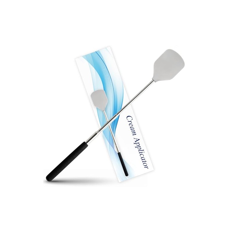 Cream Applicator for Back Telescopic Easy to Clean Applies Creams,