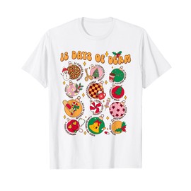 12 Days Of Derm Nursing Hospital Christmas Dermatology T-Shirt