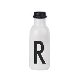 Design Letters Personal Water Bottle â BPA-free and BPS-free, Nordic Design, Available from A-Z, Use the drinking bottle on the go, Leak-proof & drop-safe, dishwasher safe, 500 ml, 90 g.